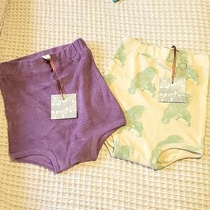 Kate Quinn NWT Organic Cotton Terry Fabric Bloomers 3T